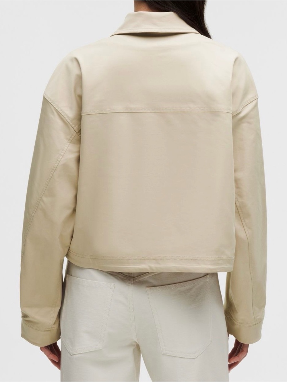 lululemon Twill Collored Jacket Tan water repellent size XL - Picture 2 of 16